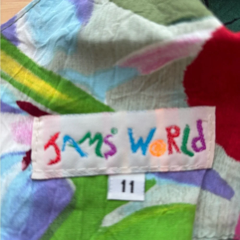 NWT Jams World Marilyn Orchid 
Floral Dress Size 11 - Picture 7 of 11